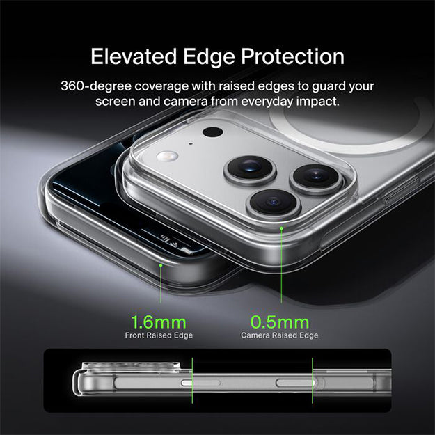 Belkin SheerForce Clear Case For iPhone 17 PRO - Transparent