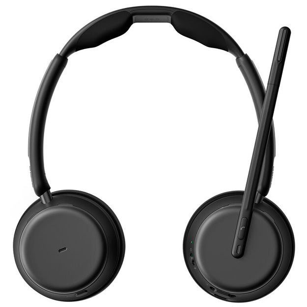 EPOS IMPACT 1061 ANC Double-Sided UC Wireless On-Ear Headset With BrainAdapt Technology And Charging Stand - Black