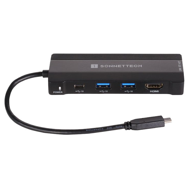 Sonnet Echo 6 USB-C 5GbE Multi Hub - Black
