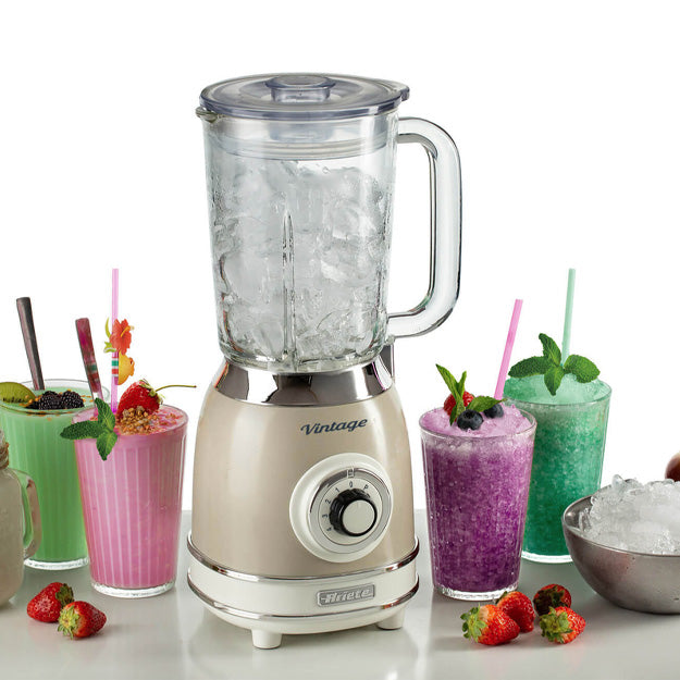 Ariete Vintage 1.5L Blender (4 Speeds & Pulse With Ice Crusher Function)