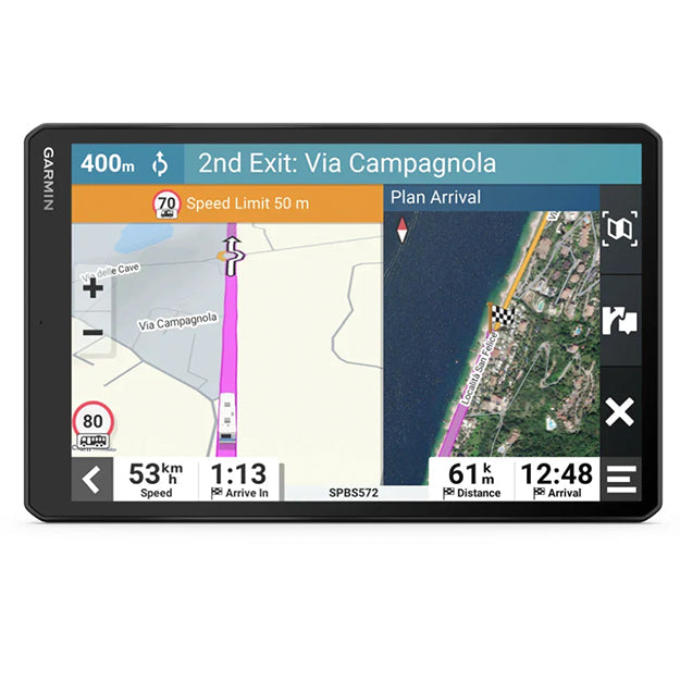 Garmin Camper 1095 10" Camper Sat Nav With Live Traffic - Black