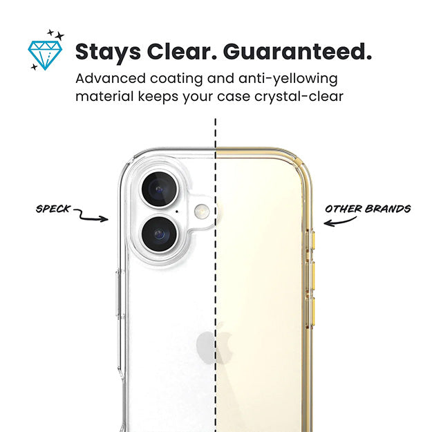 Speck Presidio Perfect-Clear Case For iPhone 17 - Clear