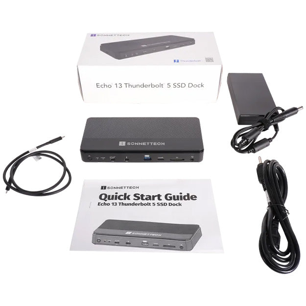 Sonnet Echo 13 Thunderbolt 5 SSD Dock 1TB - Black
