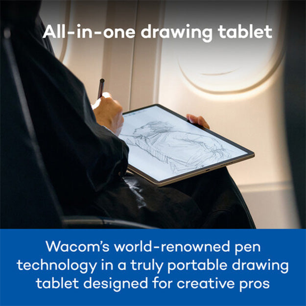 Wacom MovinkPad Pro All-in-One Portable 14" Drawing Tablet - Black