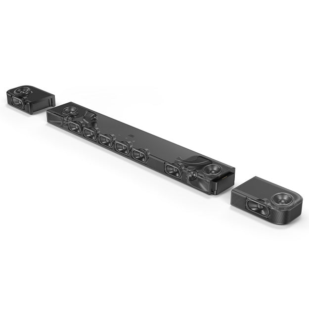 JBL BAR 1000MK2 7.1.4 Channel Soundbar With Detachable Wireless Surround Speakers & 10” Subwoofer - Black