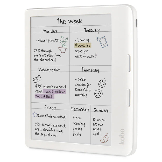 Kobo Libra Colour 7" Colour E Ink Kaleido 3 Touchscreen eReader