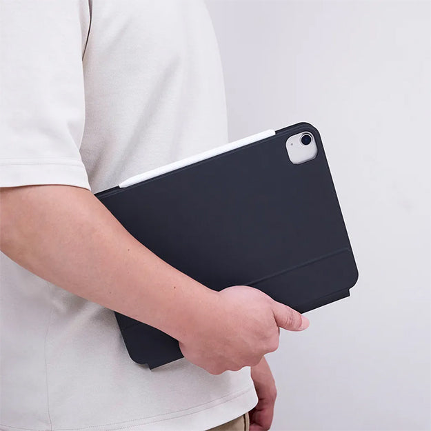 Adam Elements Matrix 12 iPad Magic Keyboard For iPad Air 13" M2 , Pro 12.9" (3rd - 6th Gen) - Black