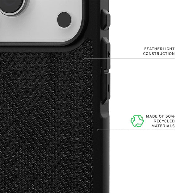 UAG Metropolis Lt MagSafe Case For Apple iPhone 18 PRO MAX / 17 PRO MAX - Kevlar Black