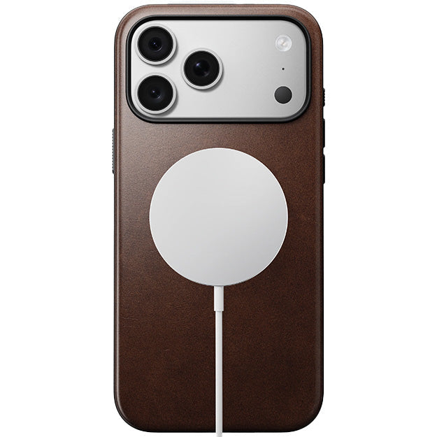 Nomad Modern Leather MagSafe Case For Apple iPhone 18 PRO / 17 PRO