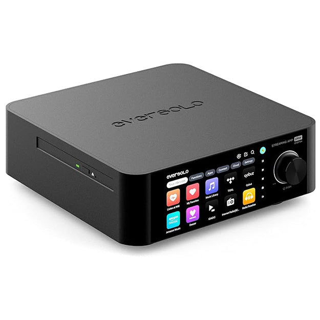 Eversolo Play CD All-In-One Music Streamer With Amplifier - Black