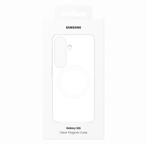 Samsung Galaxy S26 Clear Magnet Case - Clear