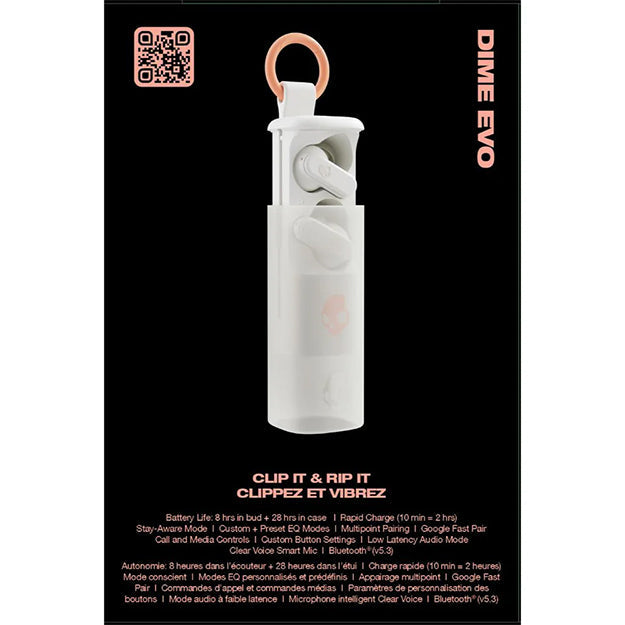 SkullCandy Dime Evo True Wireless In-Ear Earbuds