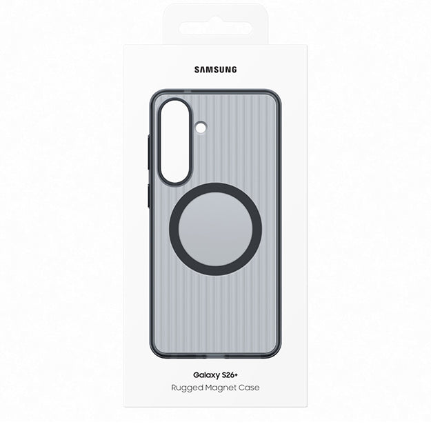 Samsung Galaxy S26 PLUS Rugged Magnet Case - Black