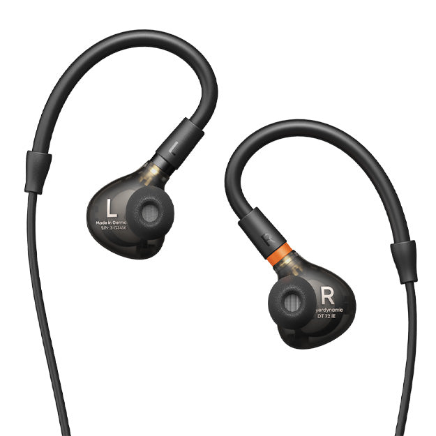 Beyerdynamic DT 72 IE Professional In-Ear-Monitor (Guitar & Voice) Wired Headphones - Black