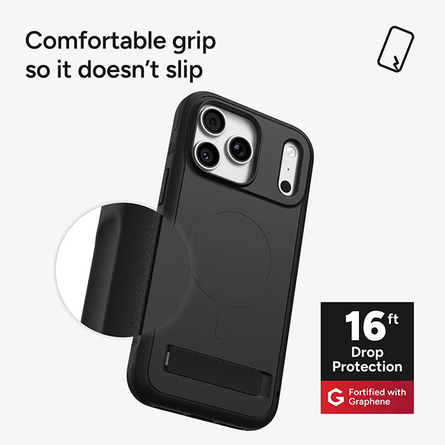 Zagg Sedona MagSafe Case With KickStand For Apple iPhone 18 PRO / 17 PRO