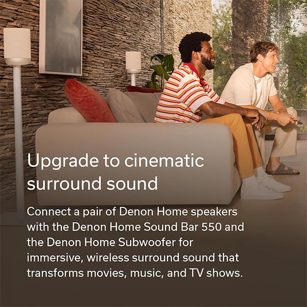Denon Home 200 Wireless Smart Speaker (Bluetooth, Wi-Fi & AirPlay 2)