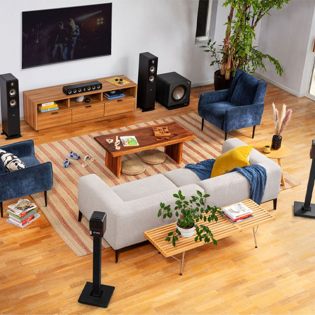 Polk Signature Elite ES50 Floor-Standing Tower Speakers (Pair) - Black