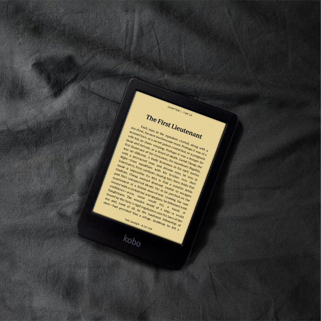 Kobo Clara BW 6" eReader With Original Kobo Basic SleepCover - Cobalt Blue