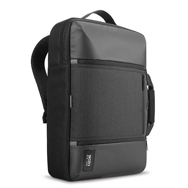 Solo New York GRV702 Highpass Hybrid Backpack / Briefcase For 15.6"Laptops - Black