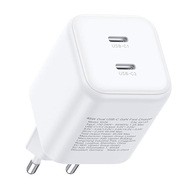 UGreen 2 Port GaN 45W PD Wall Charger