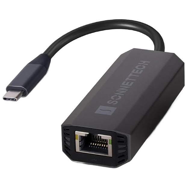 Sonnet Solo5G USB-C to 5Gb Ethernet Adapter - Black