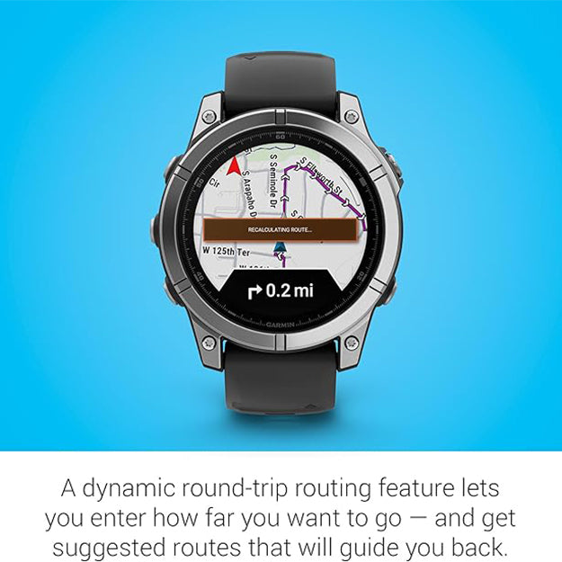 Garmin Fenix E 47mm Rugged GPS Adventure Watch (AMOLED)
