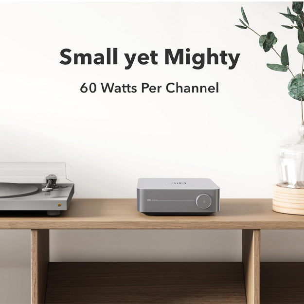 WiiM Amp (Multiroom Streaming Amplifier) - Space Grey (Unboxed Deal)