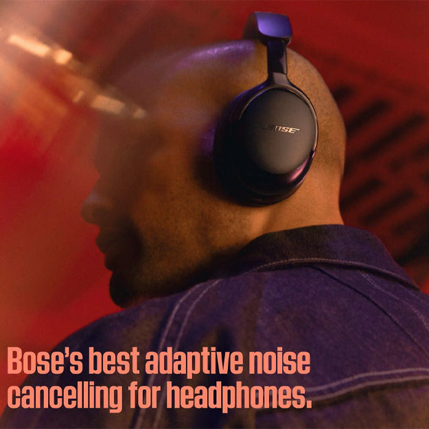 Bose QuietComfort Ultra (2nd Gen) Noise Cancelling Over-Ear Headphones - Black (Unboxed Deal)
