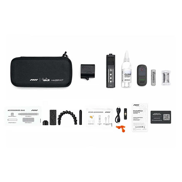 PMI Gear SmokeNINJA PRO V2 Hazer Kit - Black
