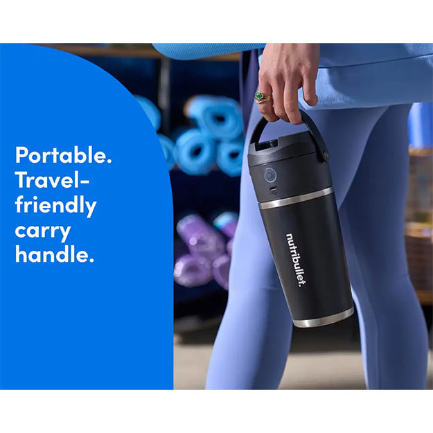 Nutribullet Flip Insulated Portable Blender - Black