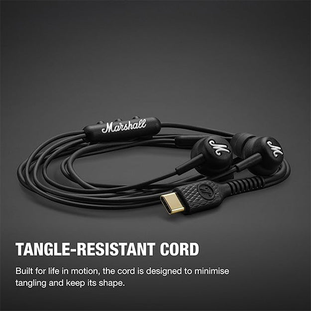 Marshall Mode Type-C Input In-Ear Headphone - Black