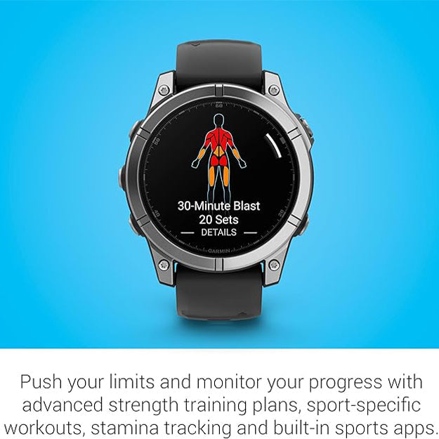 Garmin Fenix E 47mm Rugged GPS Adventure Watch (AMOLED)