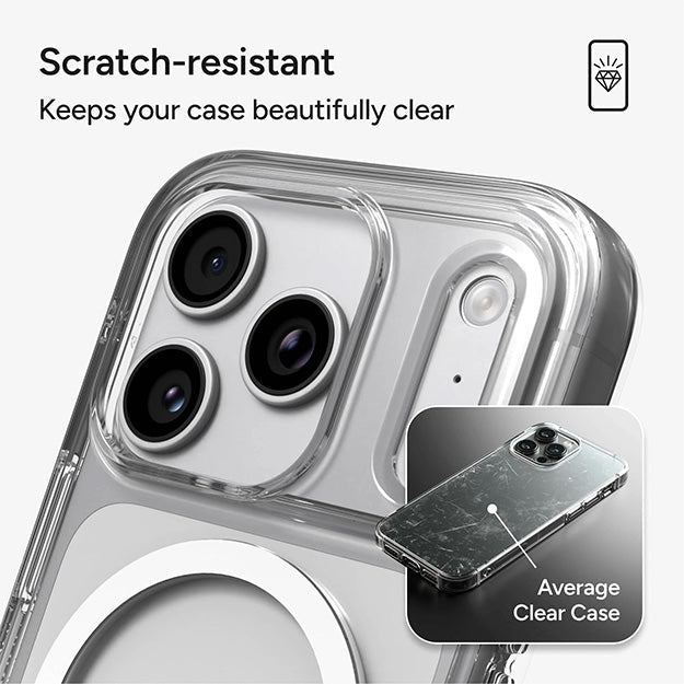 Zagg Crystal Palace Snap MagSafe Case With KickStand For Apple iPhone 18 PRO / 17 PRO - Clear