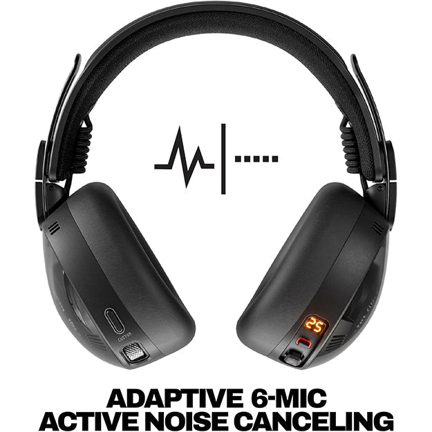 SkullCandy Aviator 900 ANC Wireless Over-Ear Bluetooth Headphones - Black