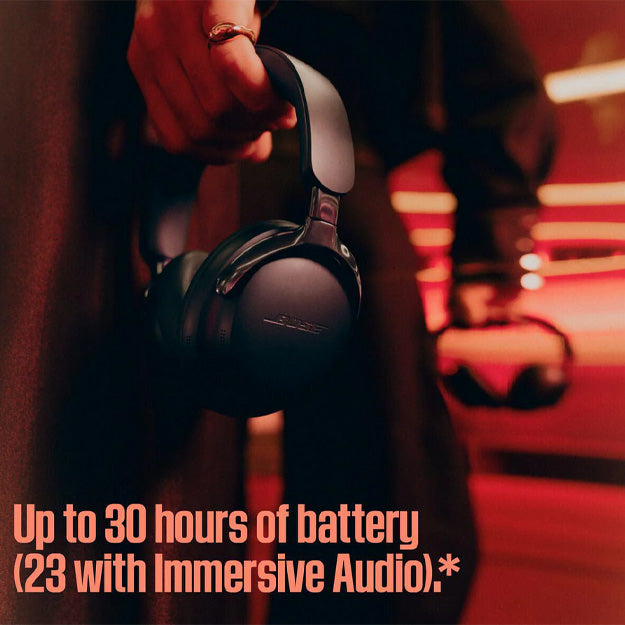 Bose QuietComfort Ultra (2nd Gen) Noise Cancelling Over-Ear Headphones - Black (Unboxed Deal)