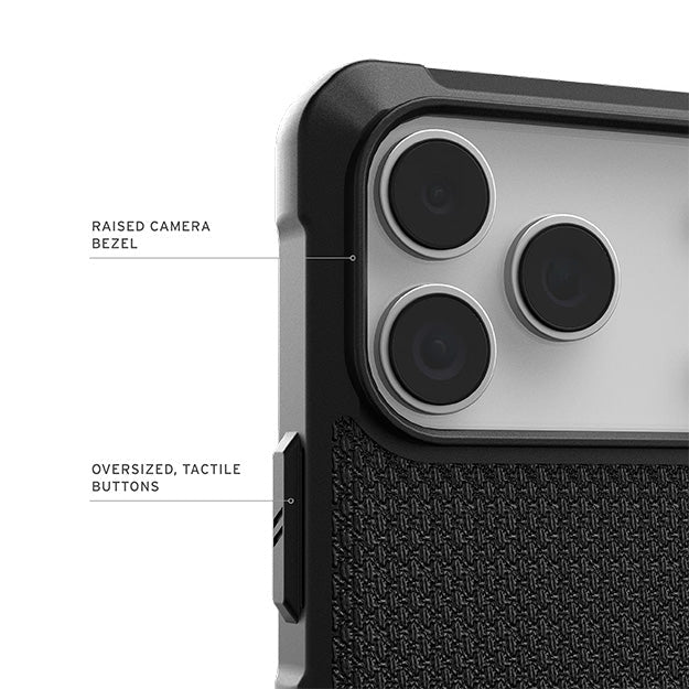 UAG Metropolis Lt MagSafe Case For Apple iPhone 18 PRO MAX / 17 PRO MAX - Kevlar Black