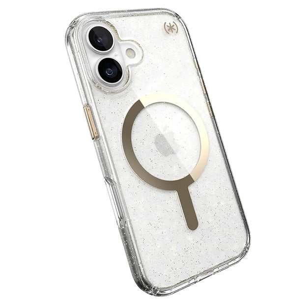 Speck Presidio Lux Glitter Case With MagSafe For iPhone 17
