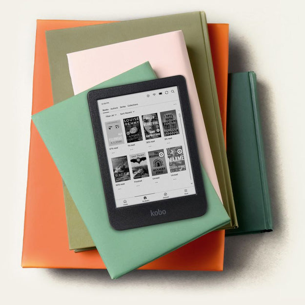 Kobo Clara BW 6" eReader With Original Kobo Basic SleepCover - Cobalt Blue