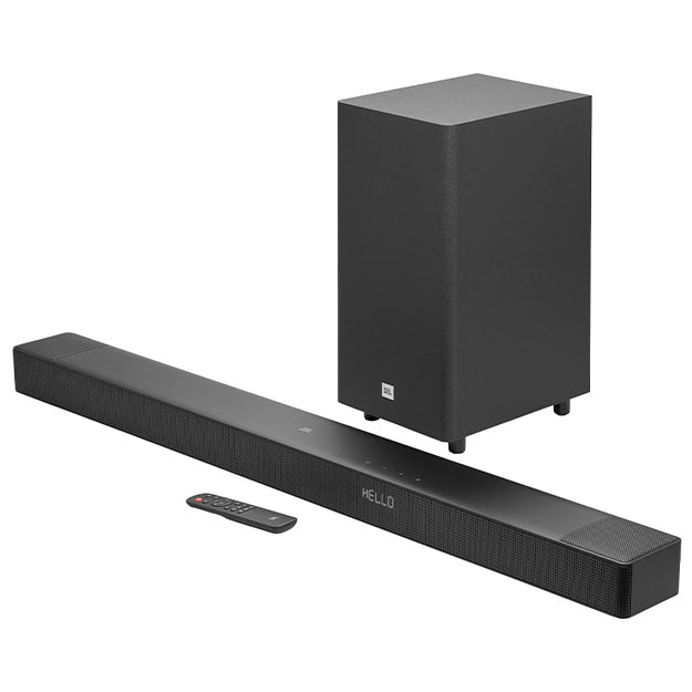 JBL Cinema SB595 3.1.2 Channel Soundbar With True Dolby Atmos And Wireless Subwoofer - Black