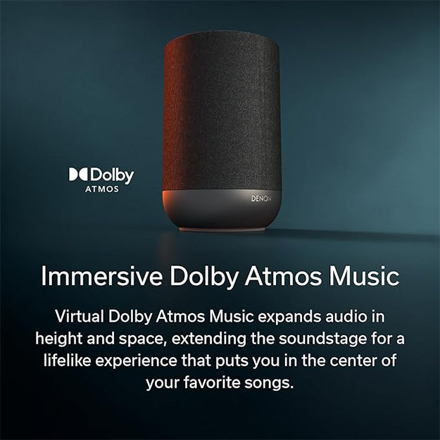 Denon Home 200 Wireless Smart Speaker (Bluetooth, Wi-Fi & AirPlay 2)