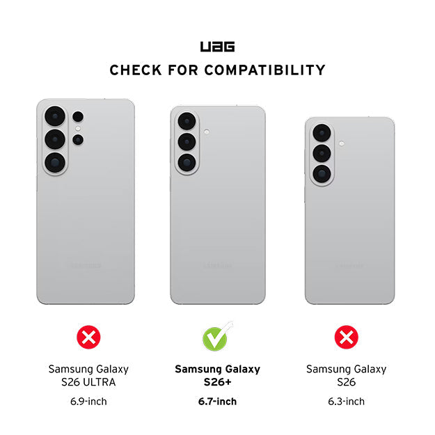 UAG Pathfinder Rugged Case For Galaxy S26 PLUS - Black