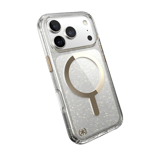 Speck Presidio Lux Glitter Case With MagSafe For iPhone 17 PRO MAX