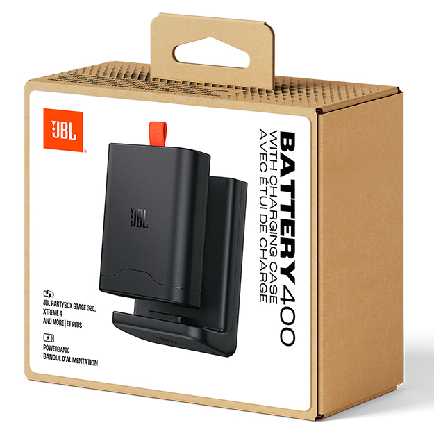 JBL Battery 400 With Charge Case For JBL PartyBox Stage 320, Xtreme 4 And More - Black