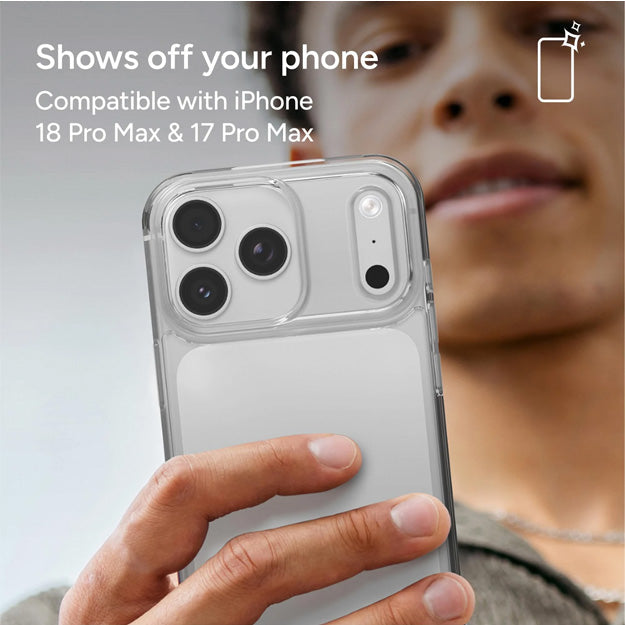 Zagg Crystal Palace Lite Case For Apple iPhone 18 PRO MAX / 17 PRO MAX - Clear