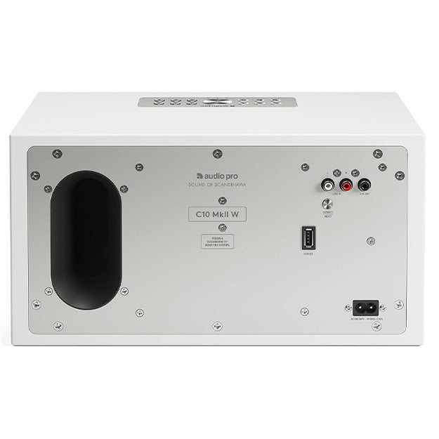 Audio Pro C10 MkII W Compact Multiroom Speaker (WiFi & Bluetooth)
