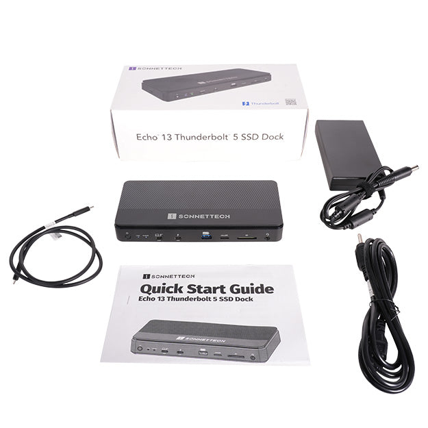 Sonnet Echo 13 Thunderbolt 5 SSD Dock (Without SSD) - Black
