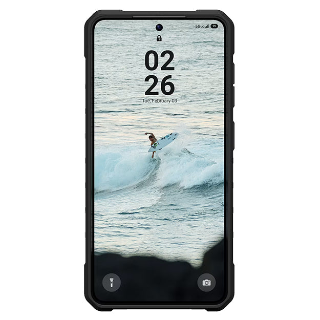 UAG Pathfinder Clear Rugged Case For Samsung Galaxy S26 - Ash/Black