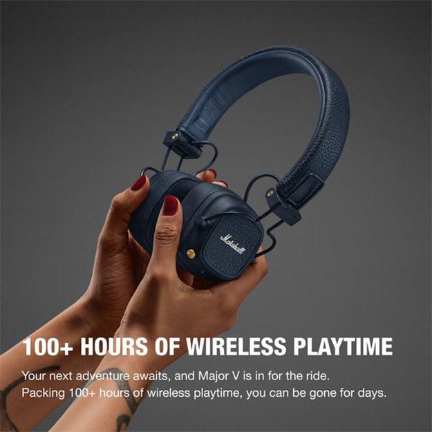 Marshall Major V Bluetooth Wireless On-Ear Headphones With Wireless Charging