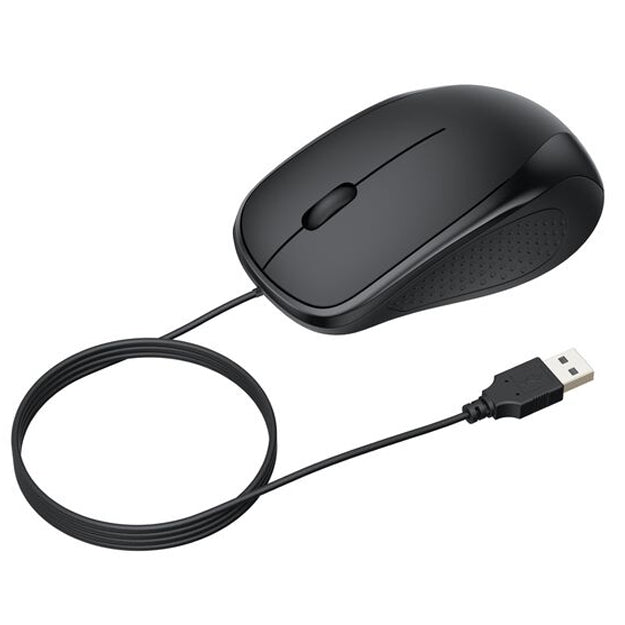 Belkin Wired USB-A Keyboard And Mouse Combo - Black