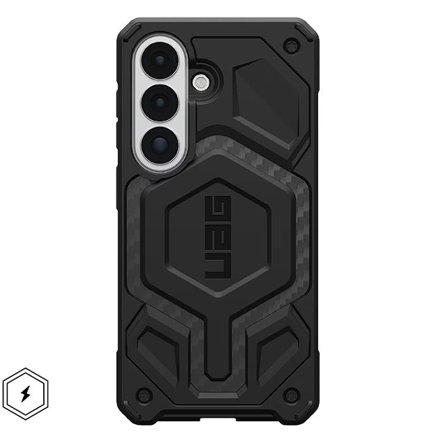 UAG Monarch Pro Rugged Case For Samsung Galaxy S26 - Carbon Fiber